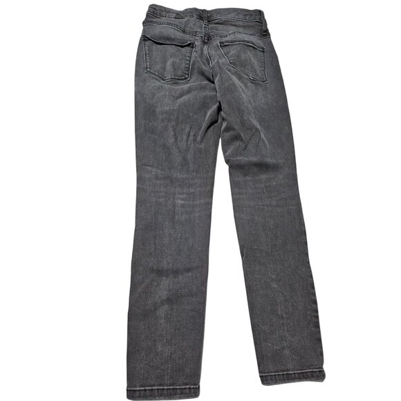Universal Thread Jeans Womens Size 4 Skinny Mid Rise Black Denim Pants - Picture 3 of 5